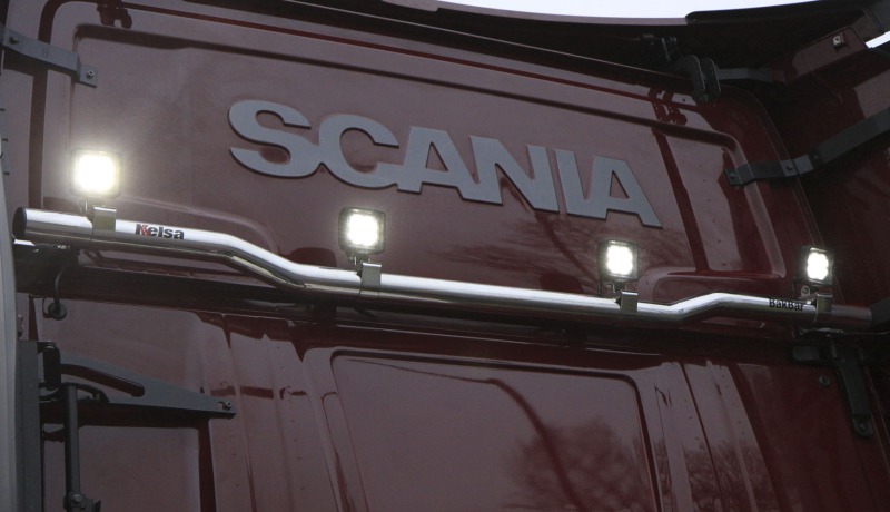 Dachlampenbügel BakBar tief für Scania NTG S & R